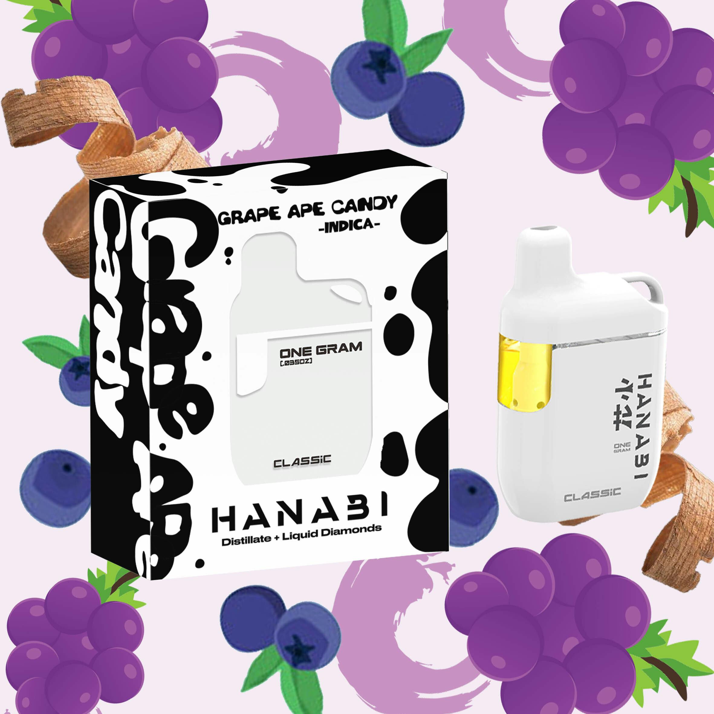 Hanabi | Grape Ape Candy | Classic Disposable | 1g