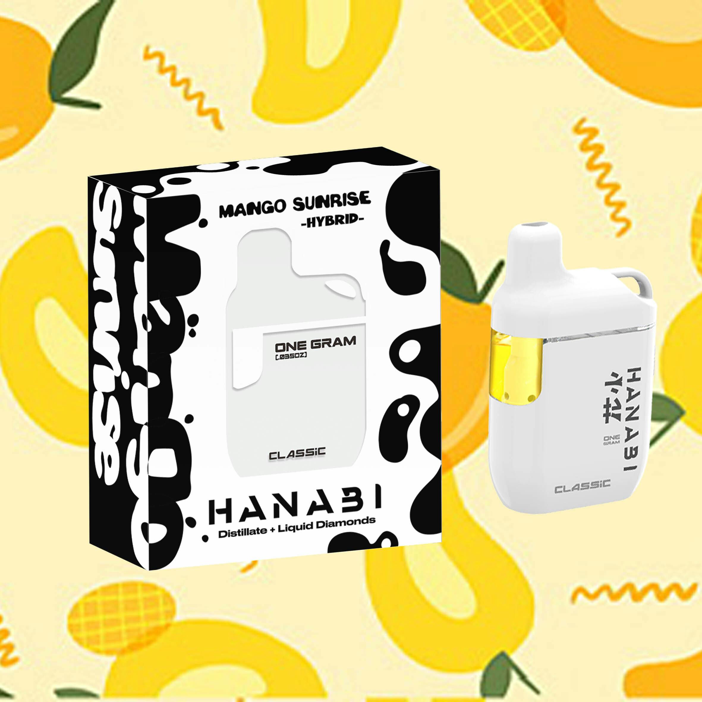 Hanabi | Mango Sunrise | Classic Disposable | 1g