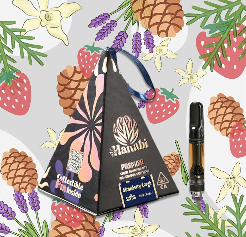 Hanabi | Strawberry Cough | Premier Cartridge | 1g