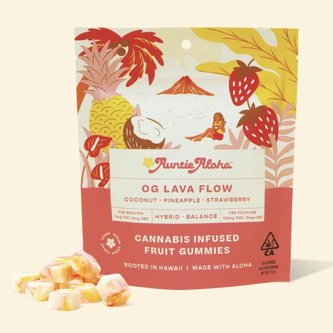 OG LAVA FLOW 100MG - 10PK GUMMIES