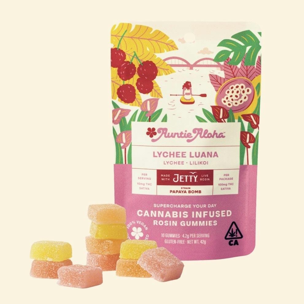 LYCHEE LUANA 2:1 THC:THCV ROSIN GUMMIES