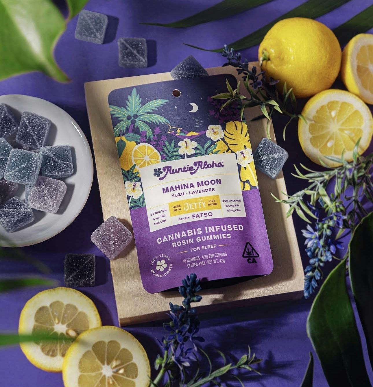 MAHINA MOON 2:1 THC:CBN ROSIN GUMMIES