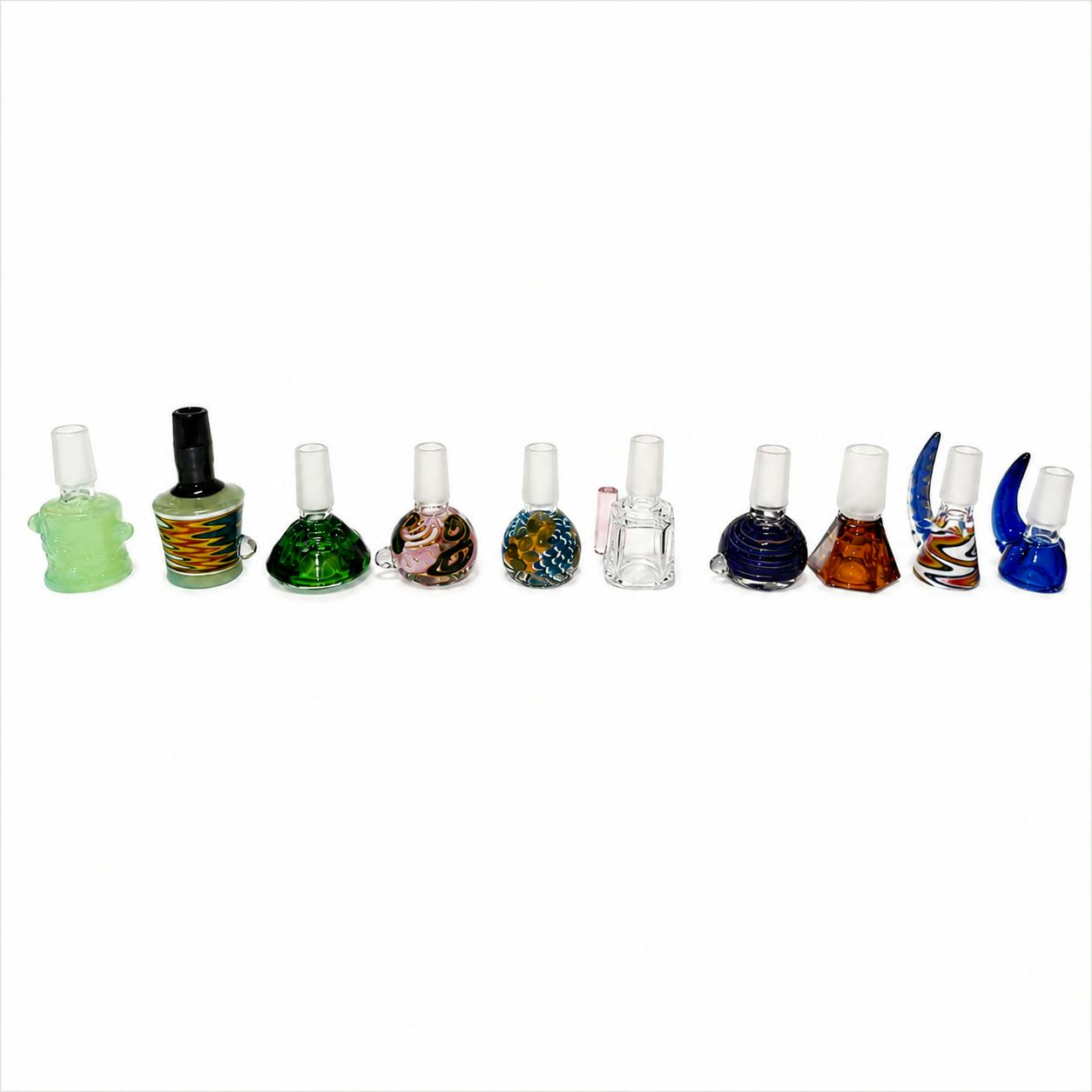 MULTI DESIGN GLASS BOWL PIECE