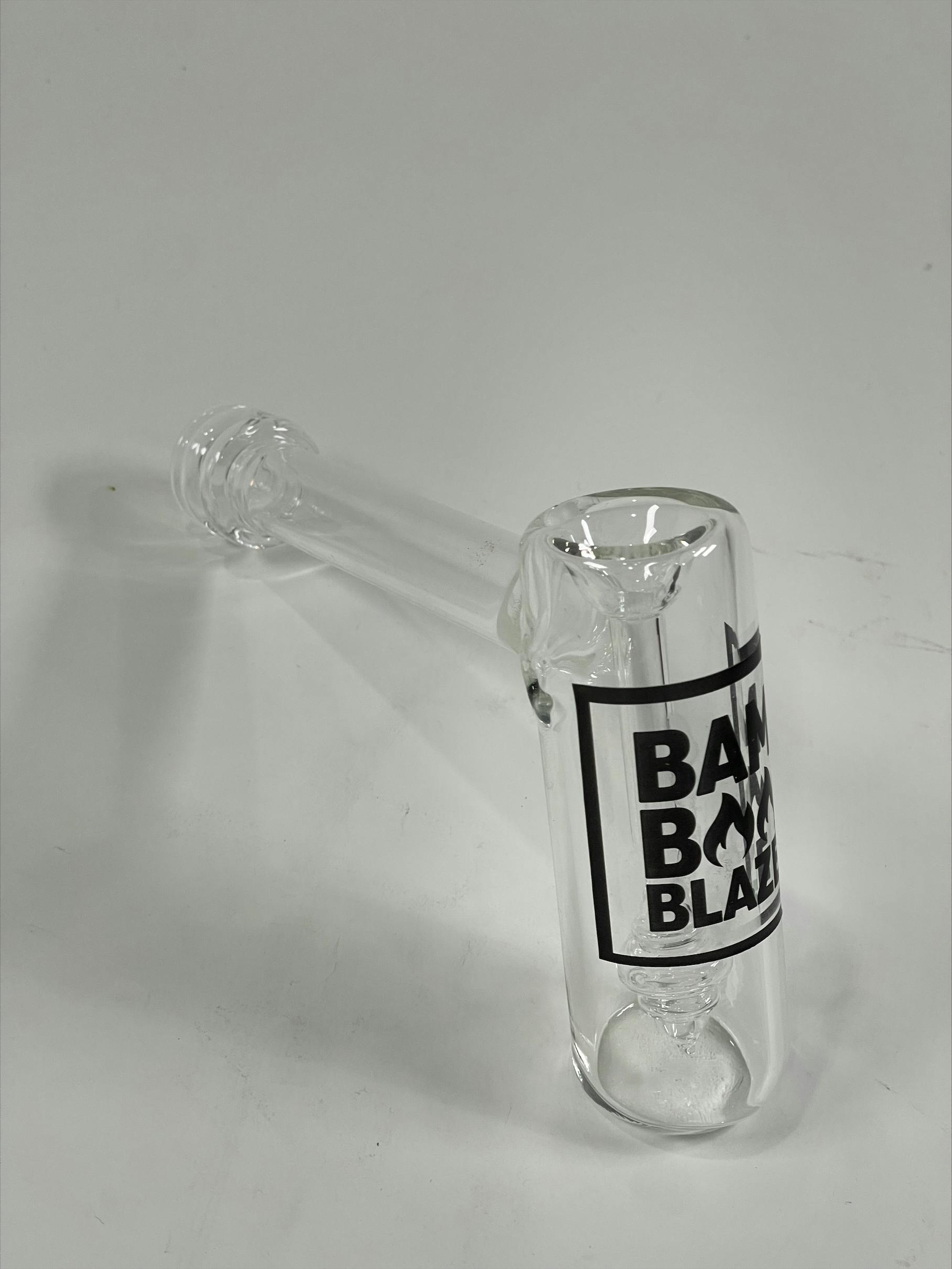 Bamboo Blaze - Glass 7 Inch Deep Chamber Hammer Bubbler