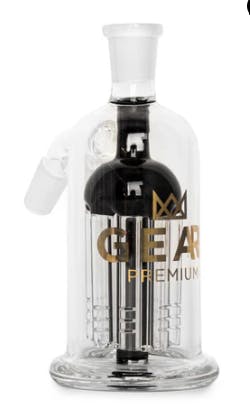 GEAR Premium 14mm 45 Degree Ash Catcher W/8-Arm Tree Perc - Multiple Colours