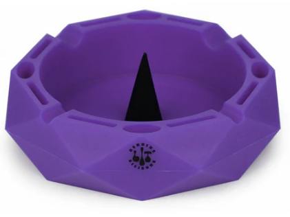 LIT Silicone 5" Round Ashtray W/Debowler