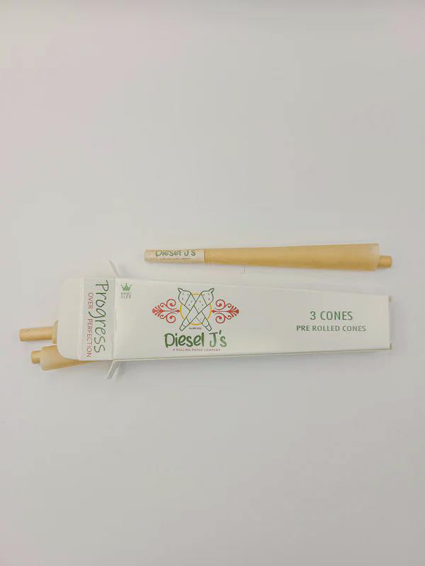 Diesel J's Cones King-Size Cones 3-pack