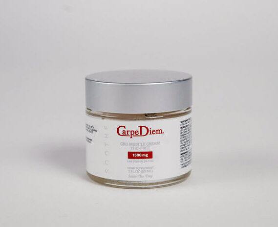 Carpe Diem THC-Free CBD Muscle Soothe Cream 1500mg