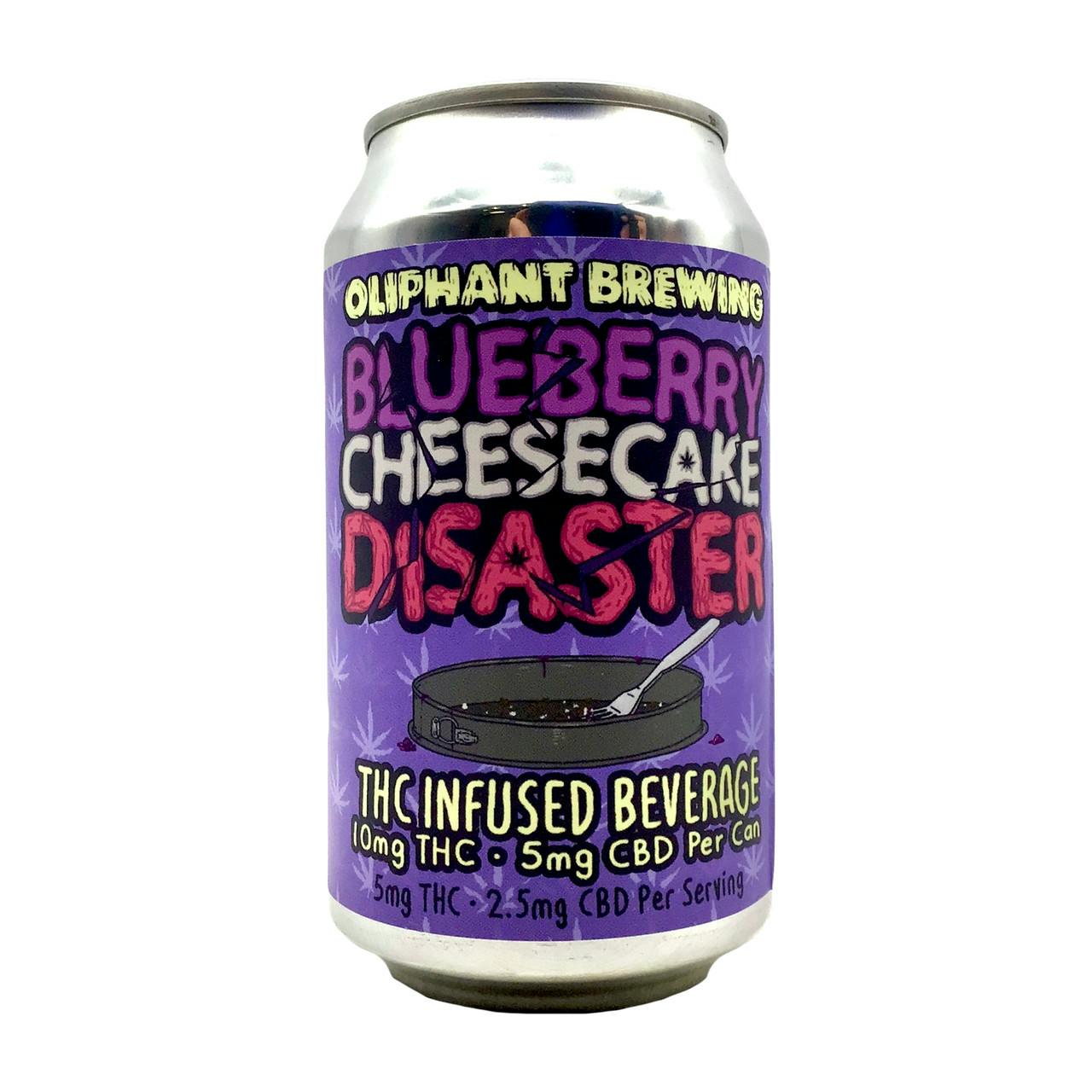 Blueberry Cheesecake Disaster THC/CBD Beverage - Regular