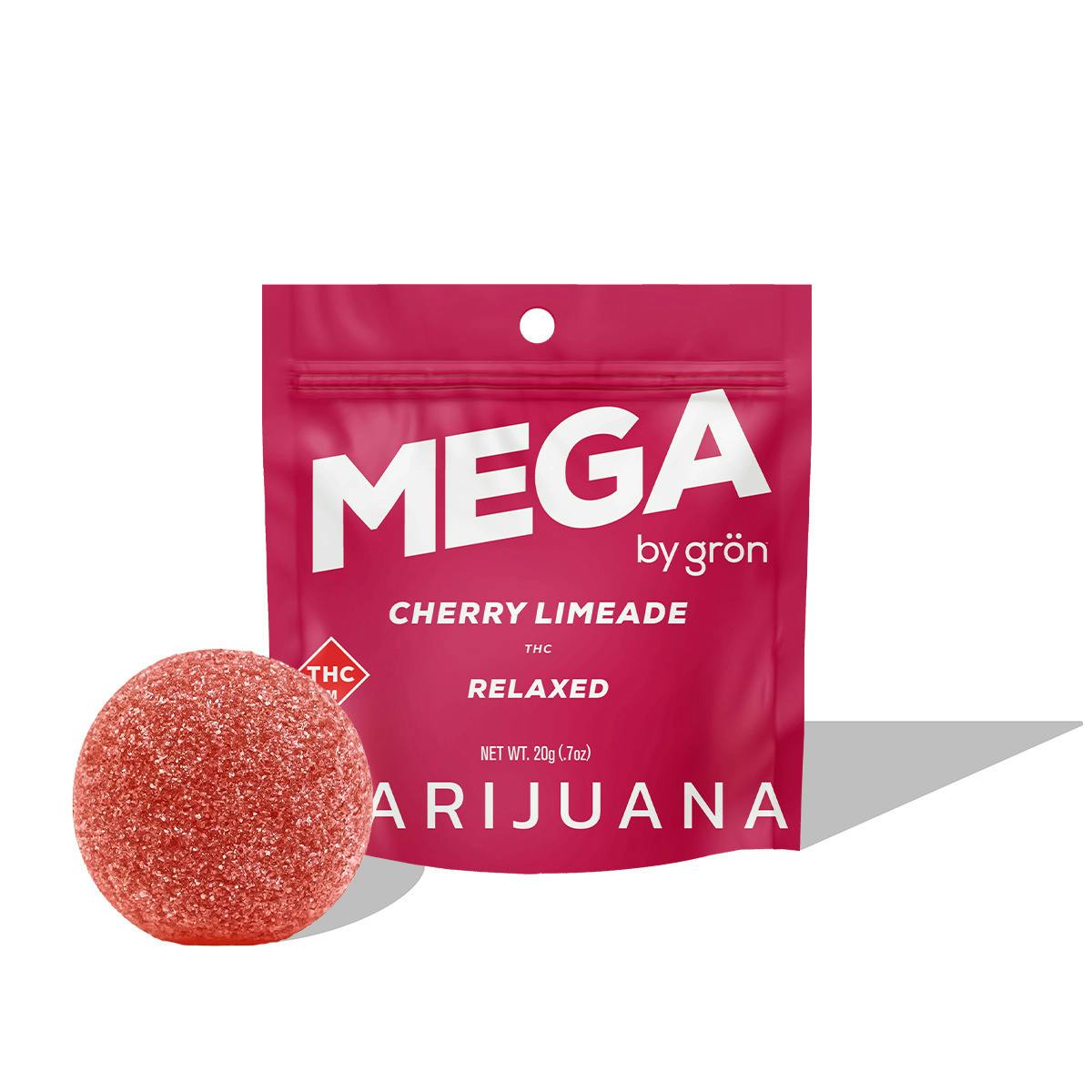 Cherry Limeade | Indica Mega Pearl | 100mg (1pc) at High Profile of St Robert Dispensary
