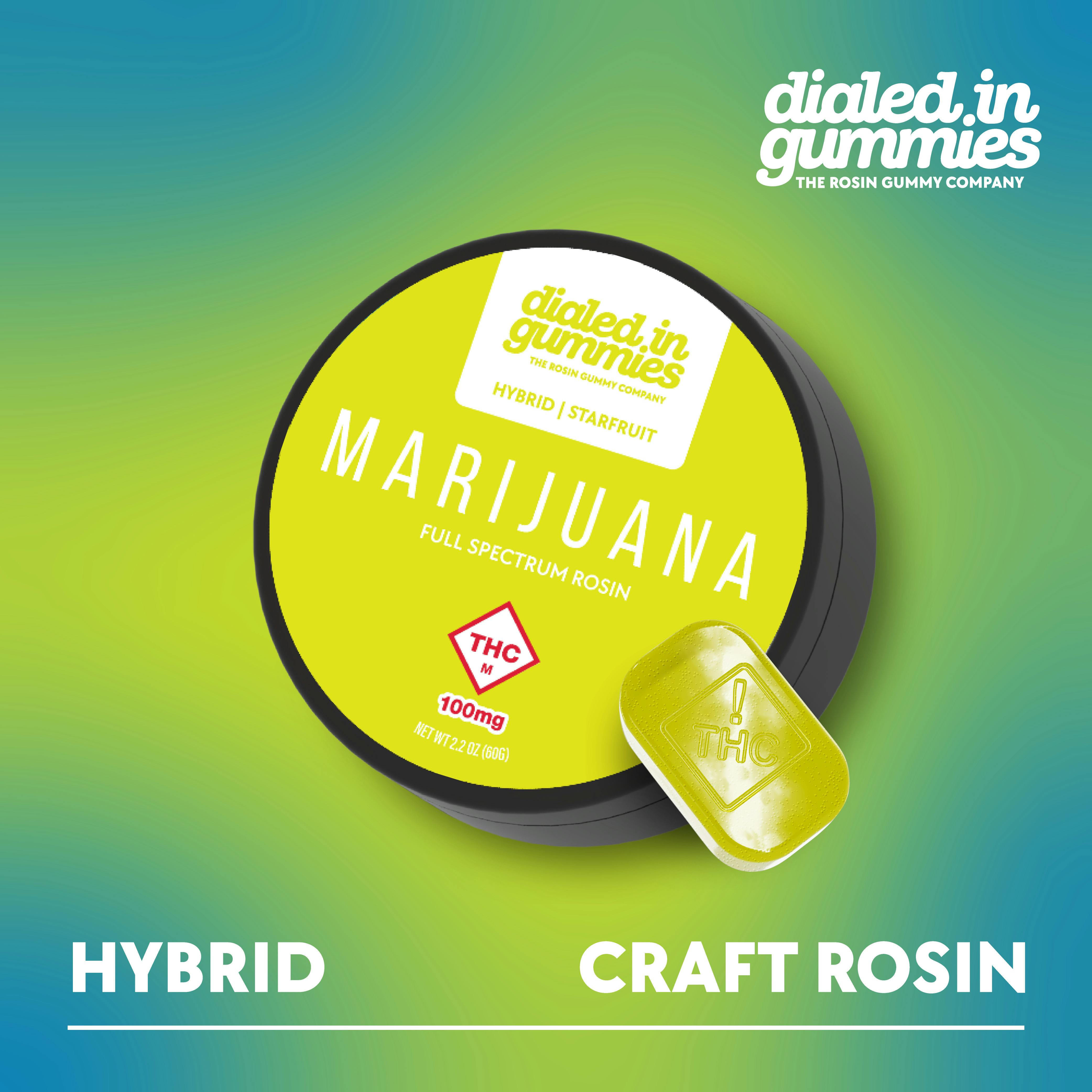 Starfruit | Rosin Gummies | 100mg (10pcs)