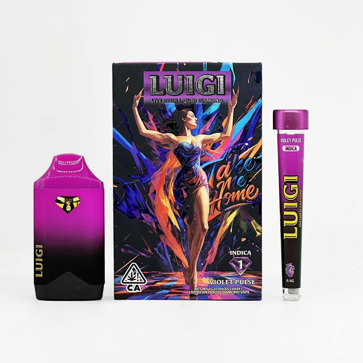 Luigi — Dual - And - Violet Pulse