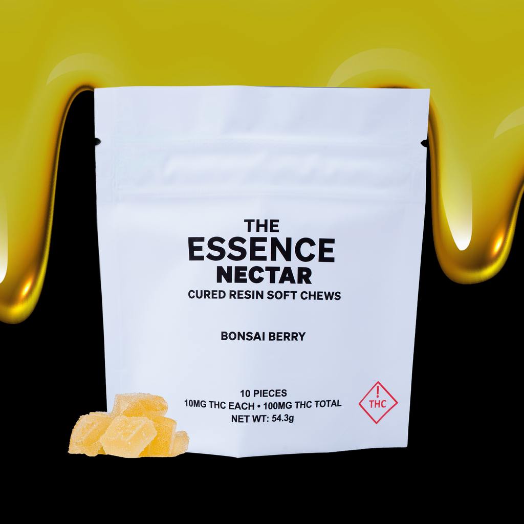 (the) Essence Nectar Bonsai Berry [Dosilato] Soft Chews 100mg [10-Pack] at MÜV Cannabis Dispensary