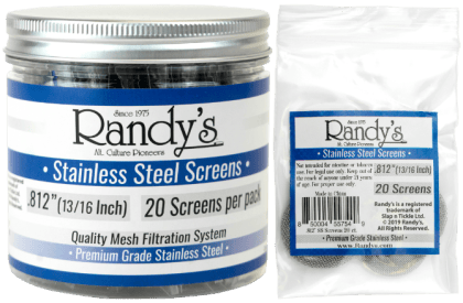 Randy's Screens 20 Pack - 13/16" Steel (.812)