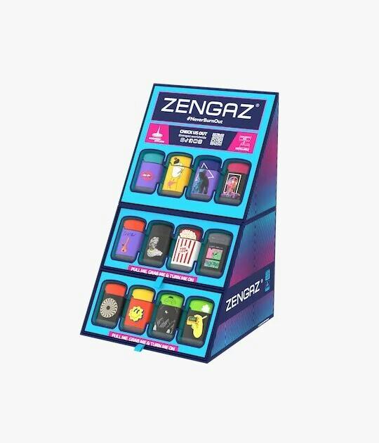 Zengaz - Jet Cube Lighter Assorted