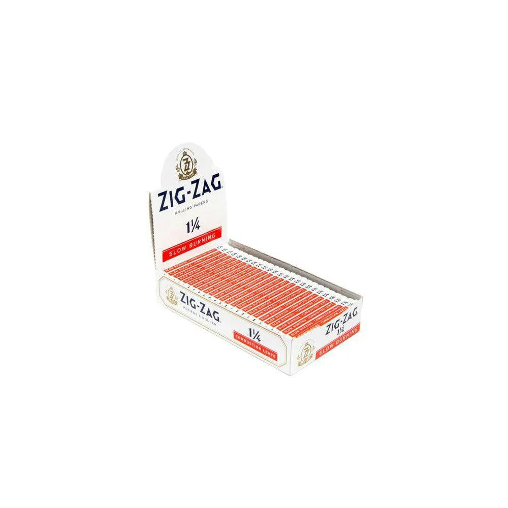 Zig Zag - 1.25" White