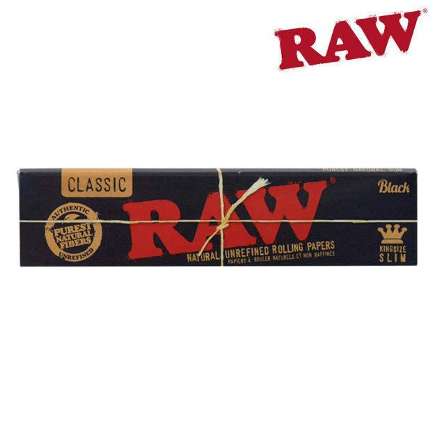 Raw - King Size Slim Black