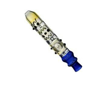 Arsenal Pipes - 7" Cylindrical Glass Hand Pipe