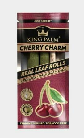 King Palm - Rollie Pre Roll Pouch Cherry Charm 2 Pk
