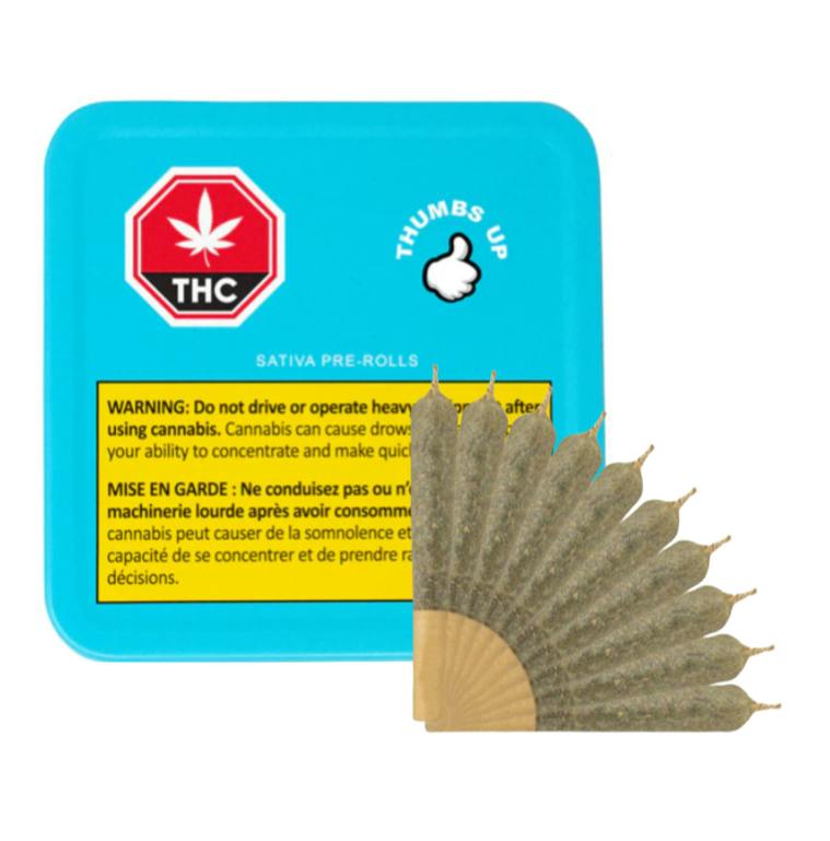 Thumbs Up - Sativa Pre-roll (Rotating Cultivar) 10x0.5g >S