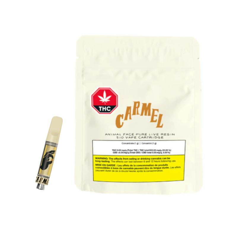 Carmel - Animal Face FSE Live Resin Cartridge 1x1g >S