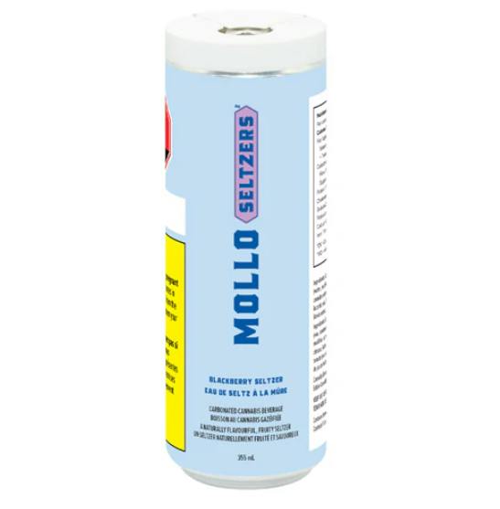 Mollo - Blackberry THC:CBG 1:2 Seltzer 1x355ml