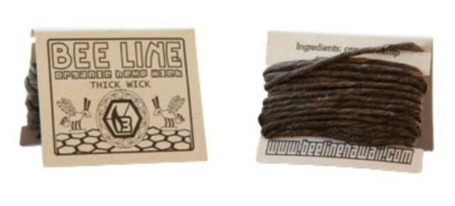 Bee-line Hemp Wick - 9'
