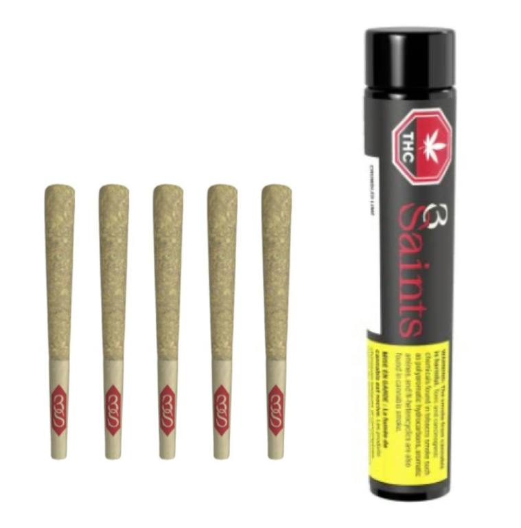 3Saints - Kush Cookies Pre-roll 5x0.5g >I