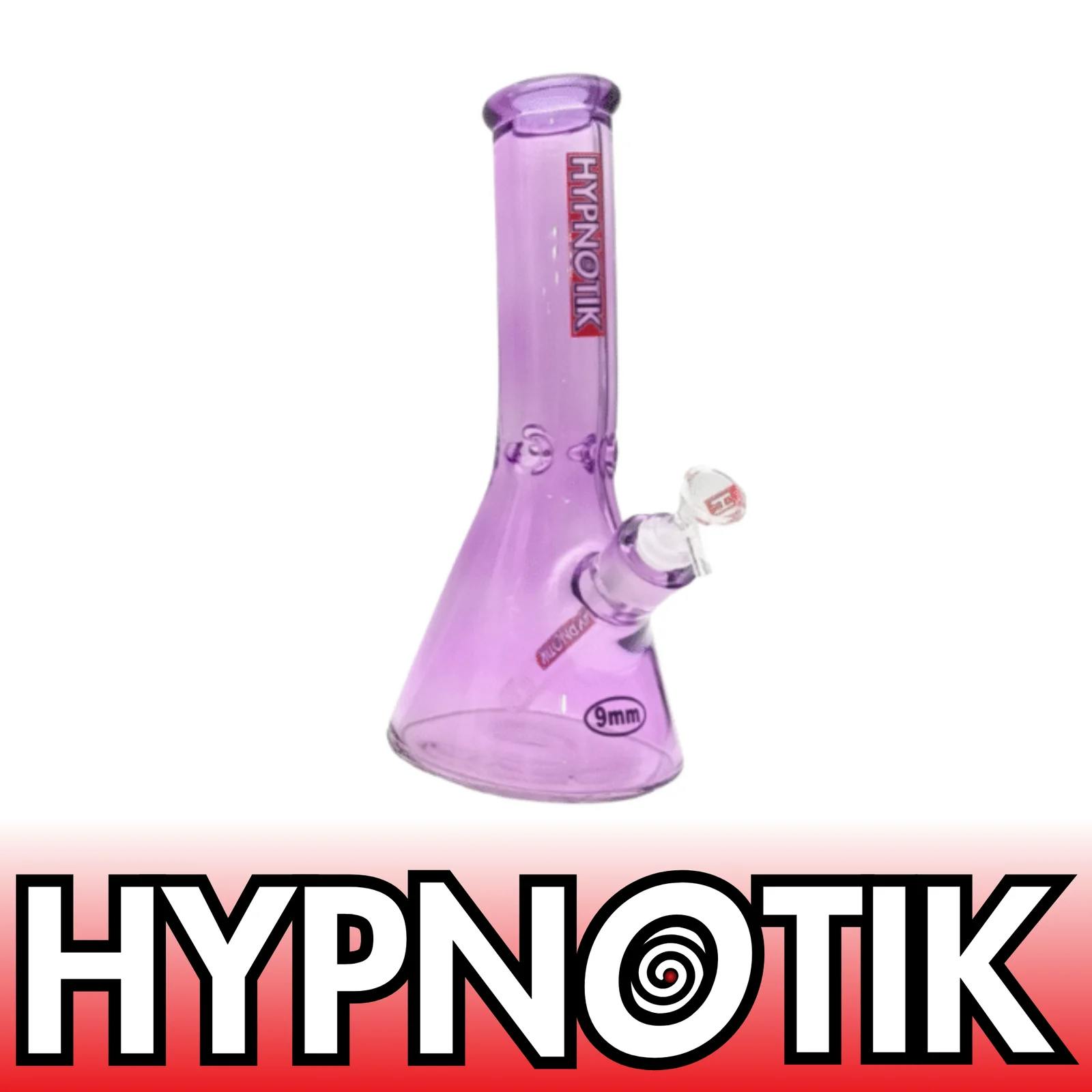 Hypnotik Bongs - 12" 9mm Curved Neck Beaker