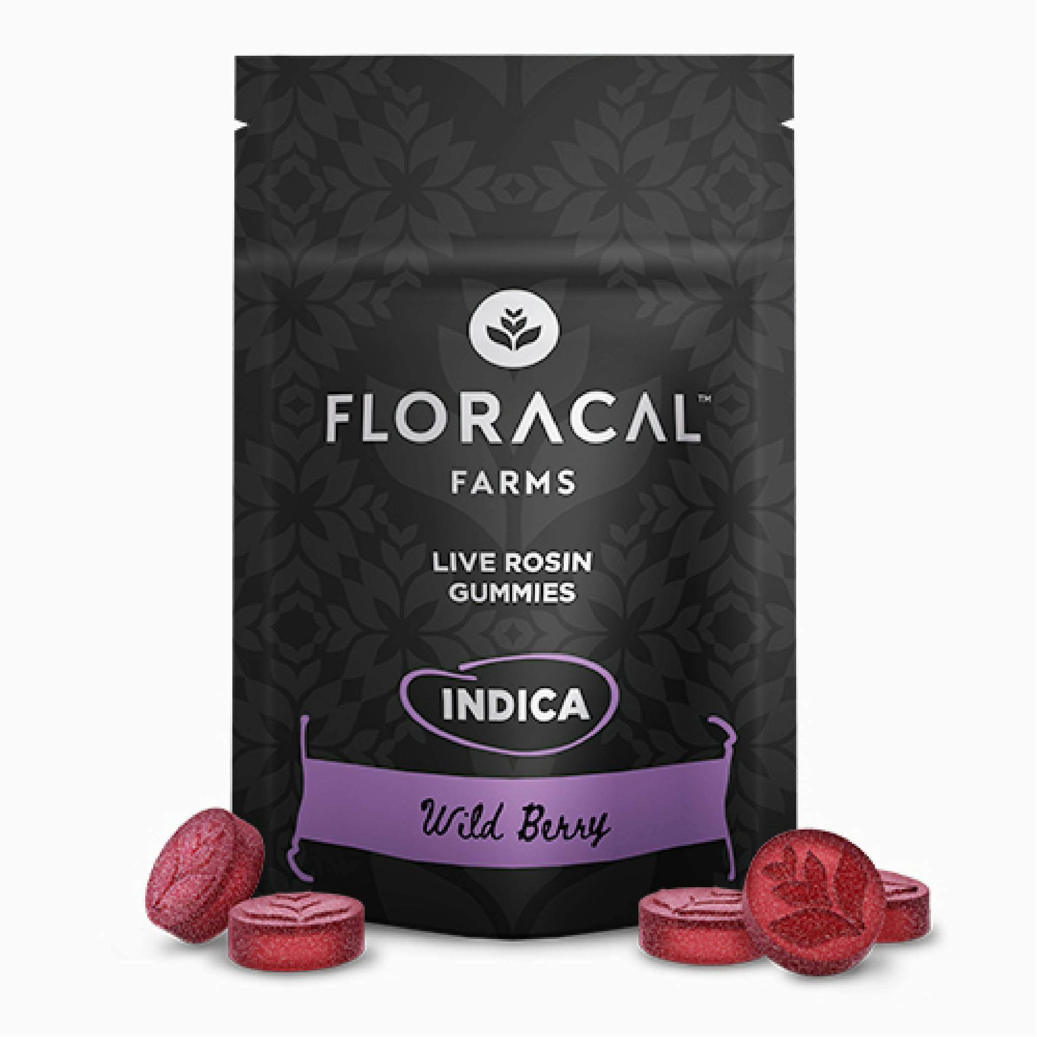 Floracal Gummies 20pk (100mg) Wild Berry