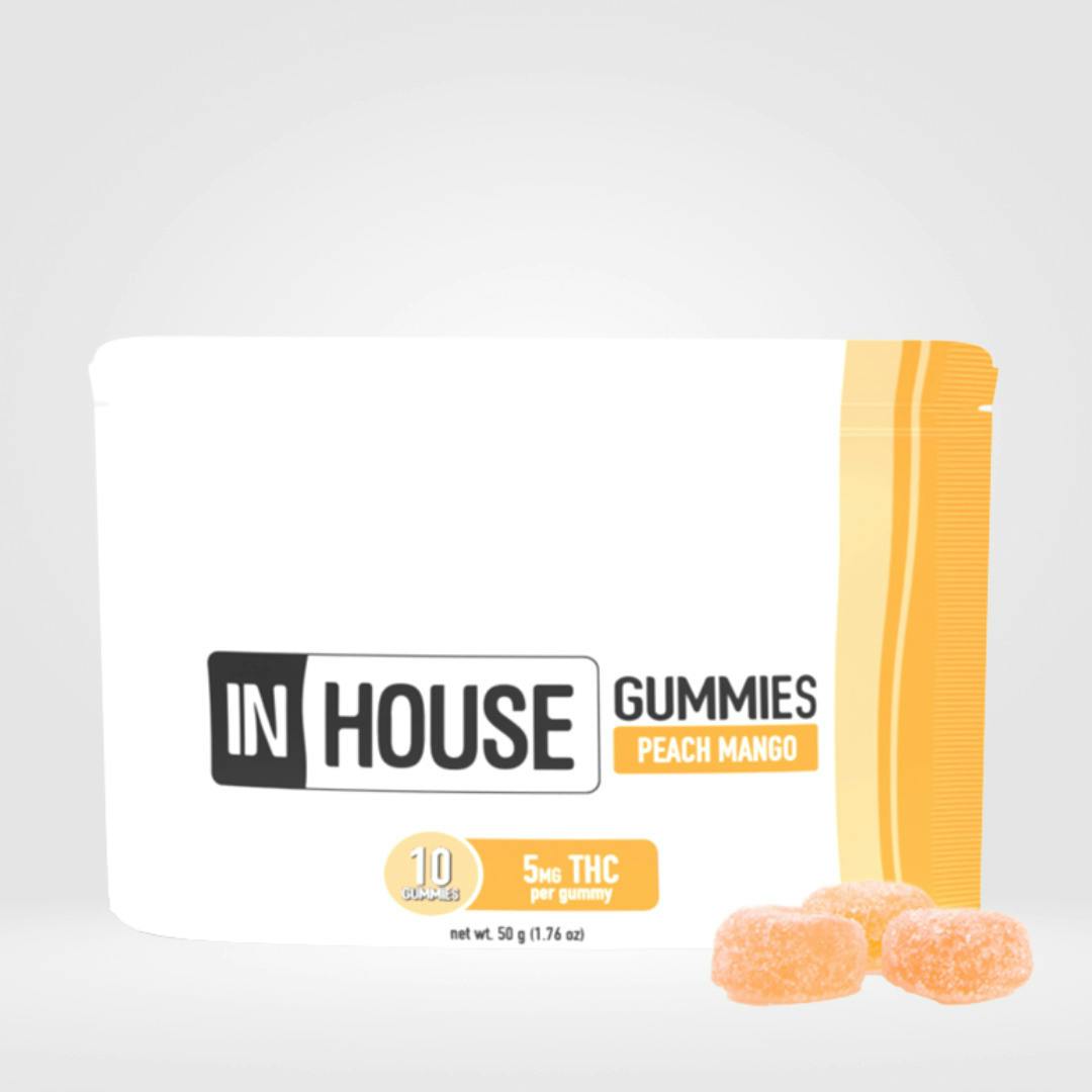 In House Gummies 20pk (100mg) Peach Mango