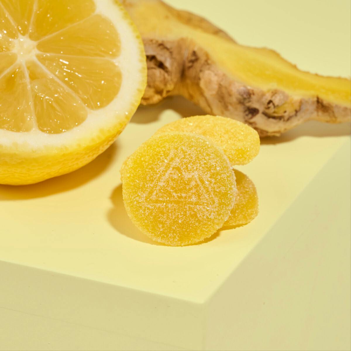 Berkshire Roots 1:1 CBD Full Spectrum Fruit Chews 20pk (100mg) Lemon GInger