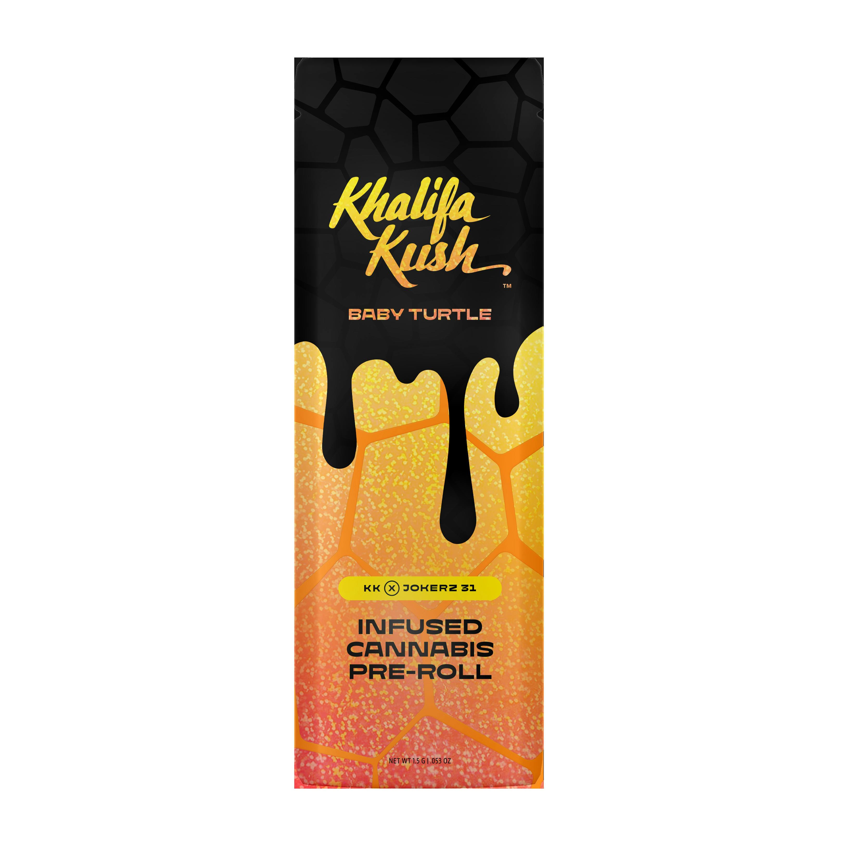 Khalifa Kush Infused Preroll (1.5g) Baby Turtle