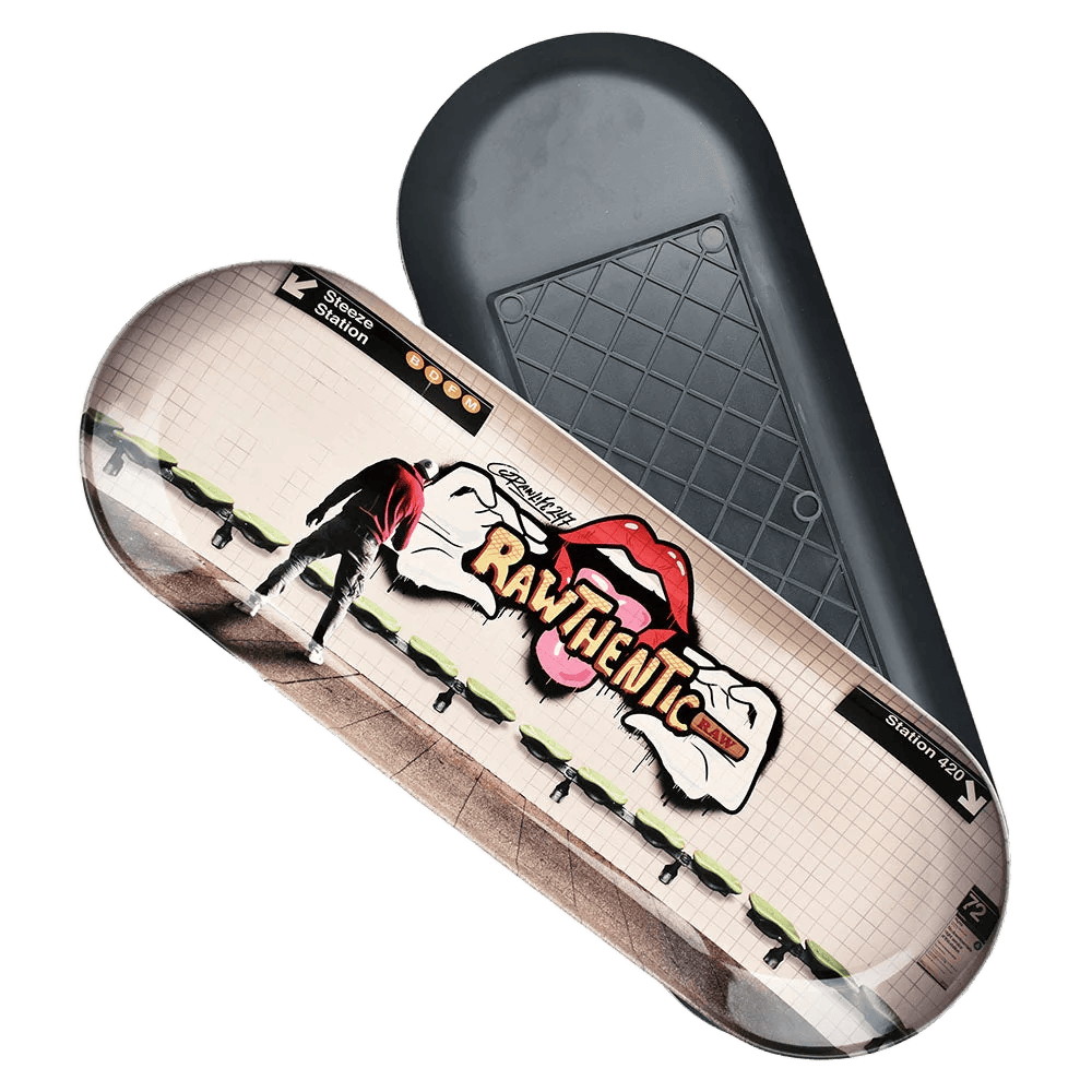 RAW - ROLLING TRAY (SKATEBOARD)