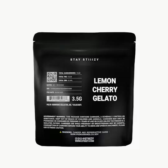 STIIIZY - LEMON CHERRY GELATO 3.50G