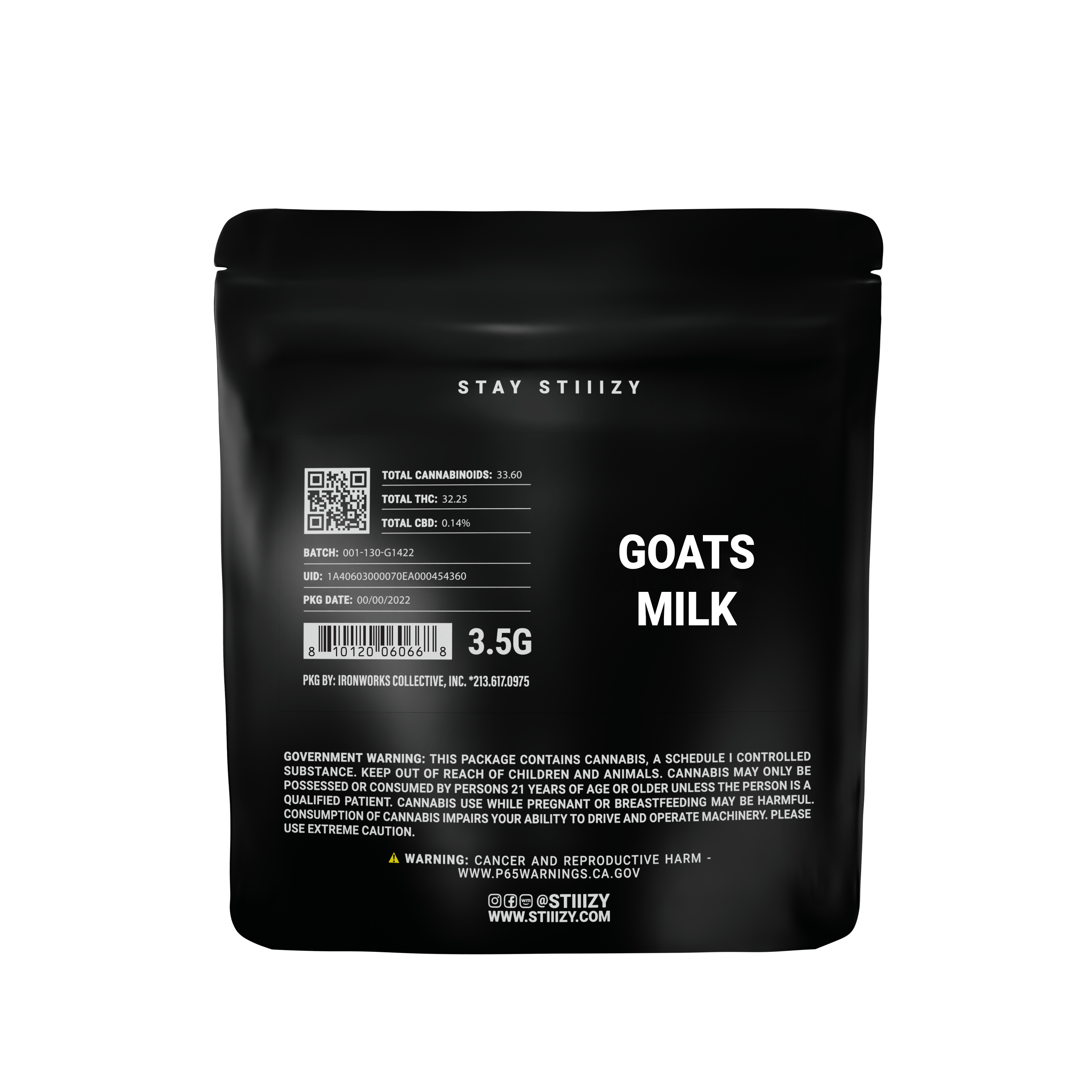 STIIIZY - GOATS MILK 3.50G