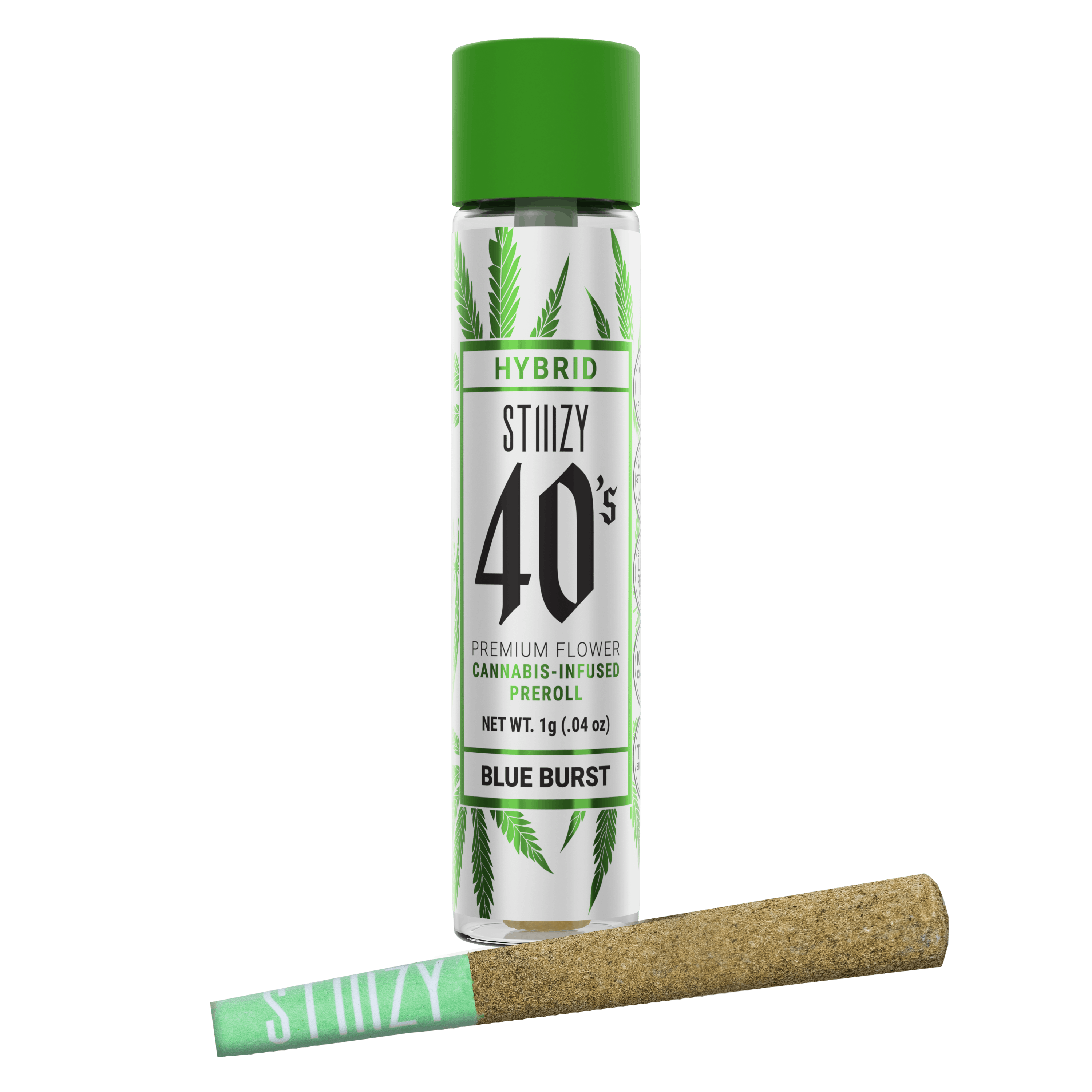 STIIIZY - 40S BLUE BURST 1G INFUSED PR at Inyo Fine Cannabis Dispensary