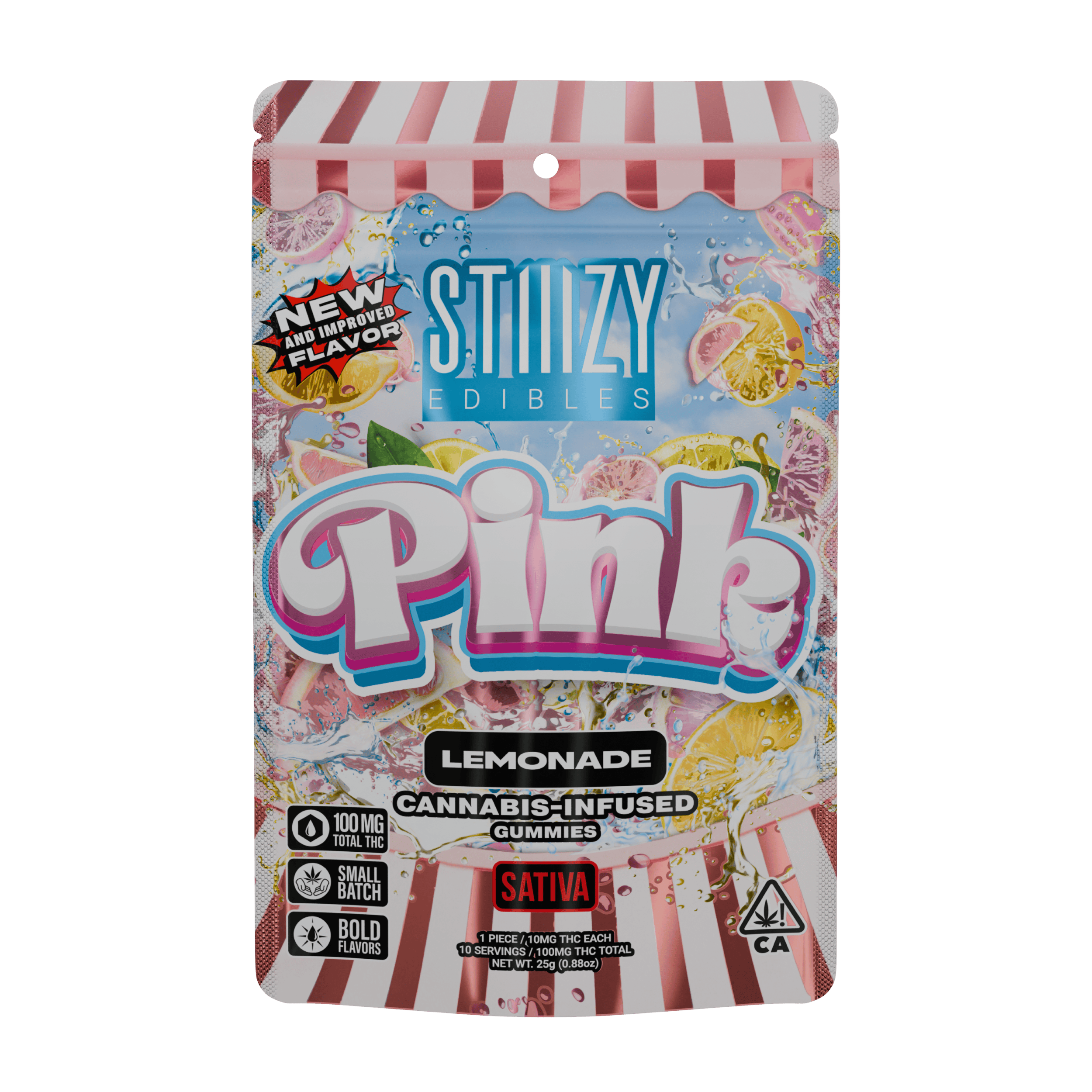 STIIIZY - PINK LEMONADE 100MG 10PK at Inyo Fine Cannabis Dispensary