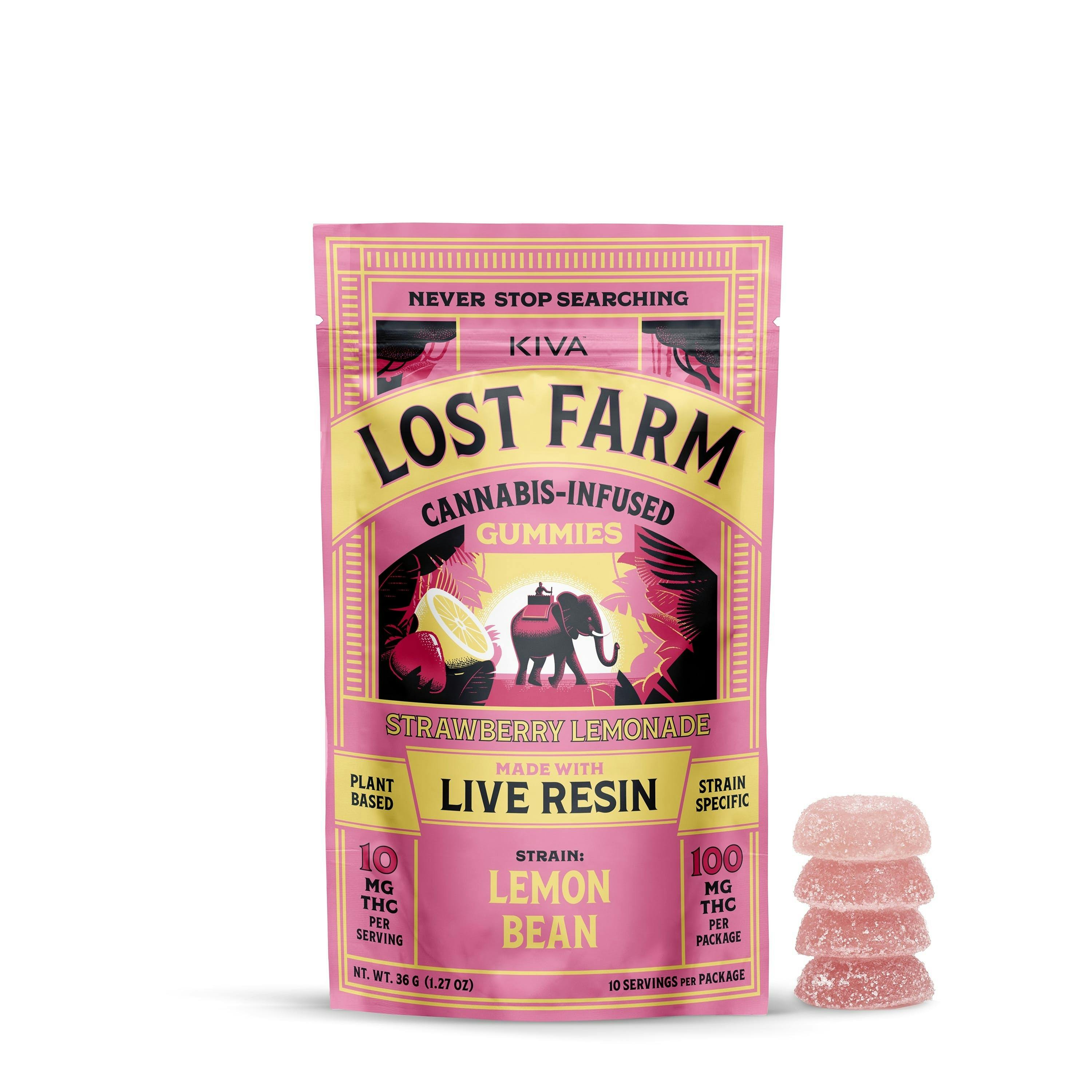 Strawberry Lemonade Live Resin Gummies [10pk]