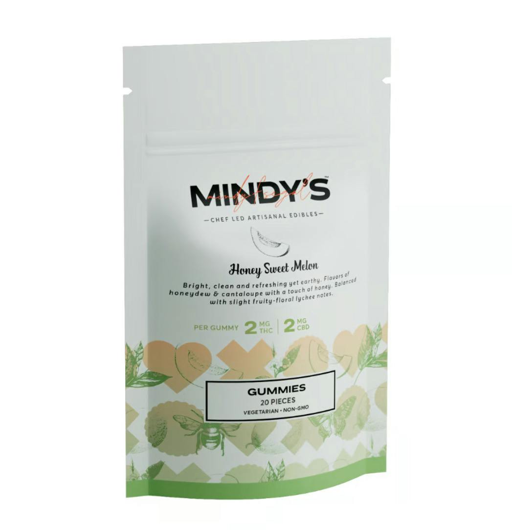 Honey Sweet Melon Gummies (1:1 CBD:THC) [20pk]