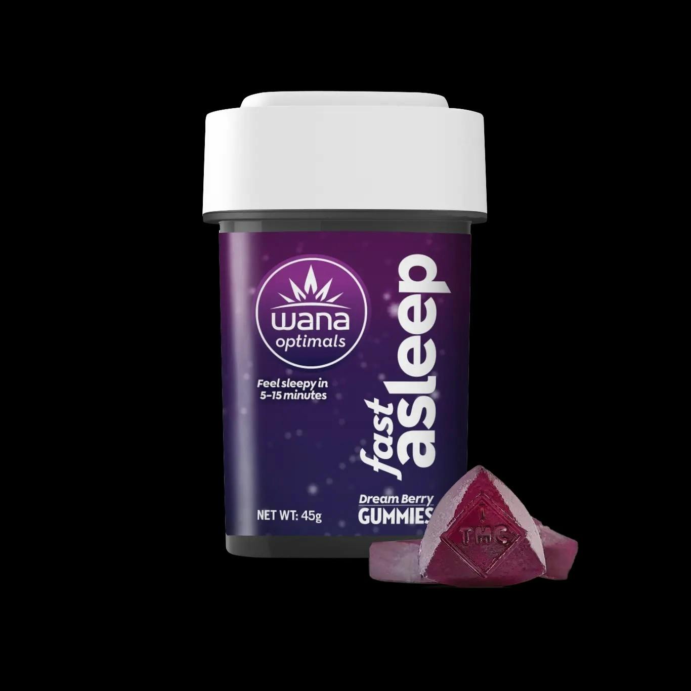 Fast Asleep Gummies (5:1:1:1 CBD:CBG:CBN:THC) [10pk]