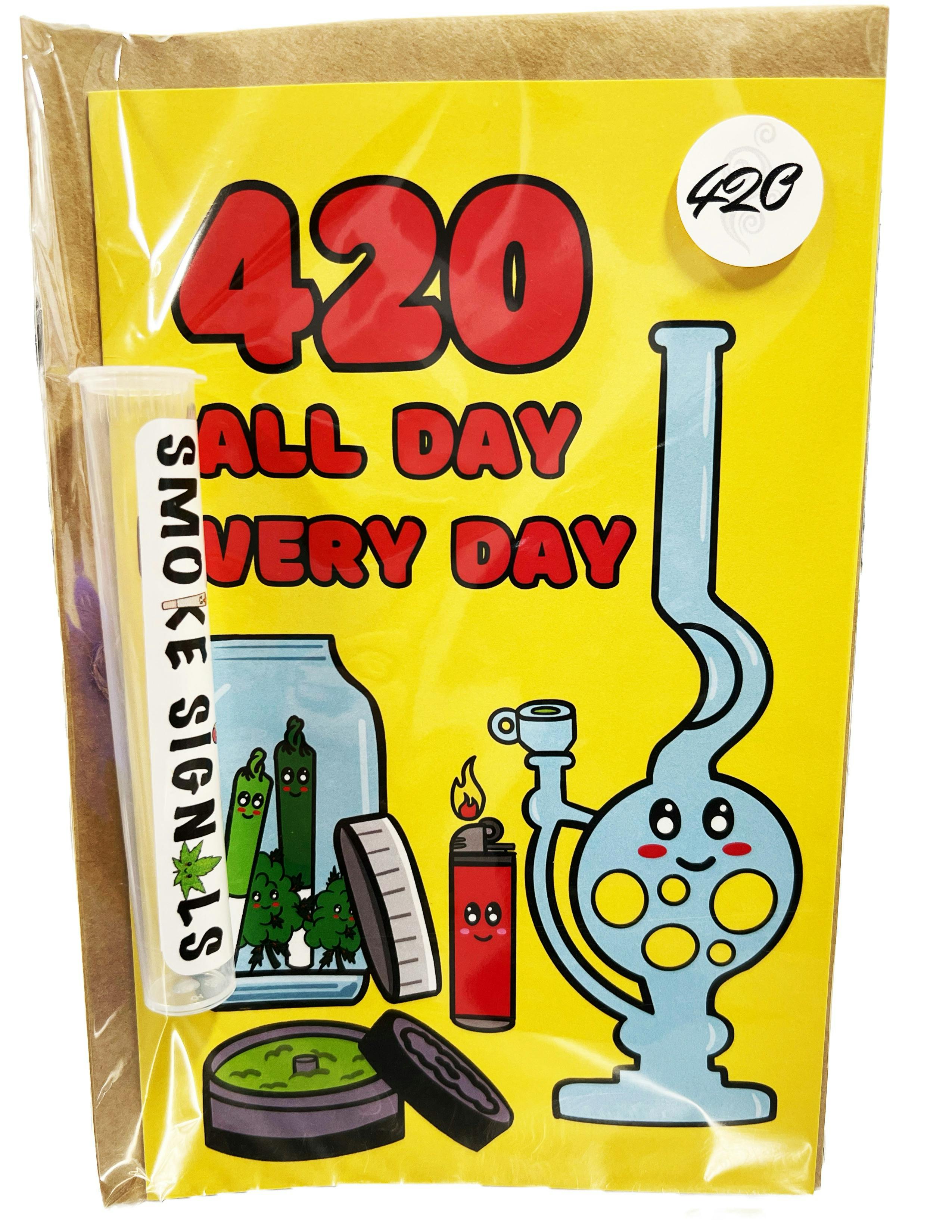 Smoke Signals Greeting Card - 420