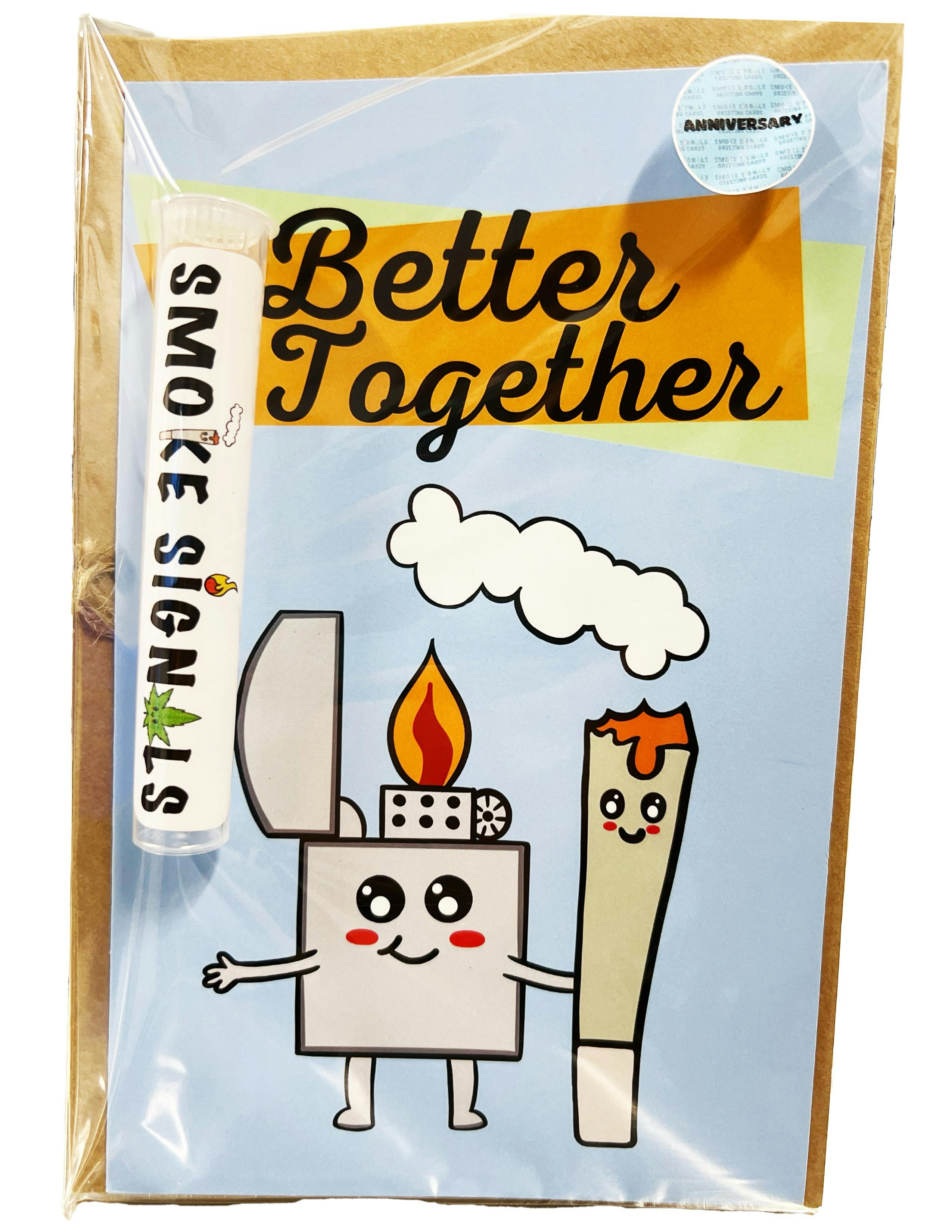 Smoke Signals Greeting Card - Anniversary