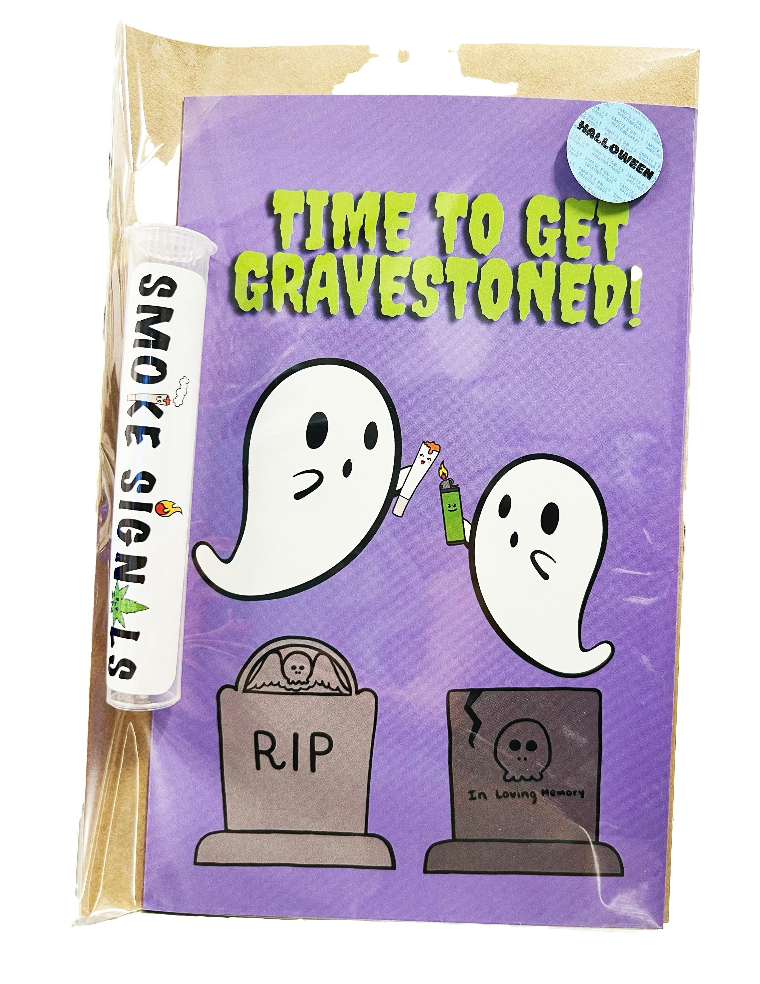 Smoke Signals Greeting Card - Halloween
