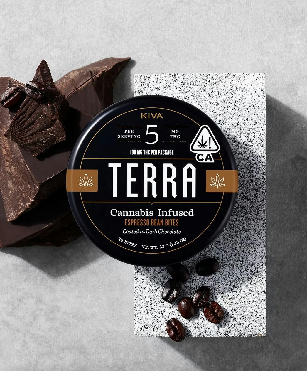 Dark Chocolate Espresso Terra Bites [20pk]