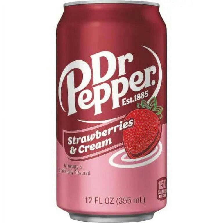 Dr. Pepper Strawberries & Cream Can (12 fl. oz)