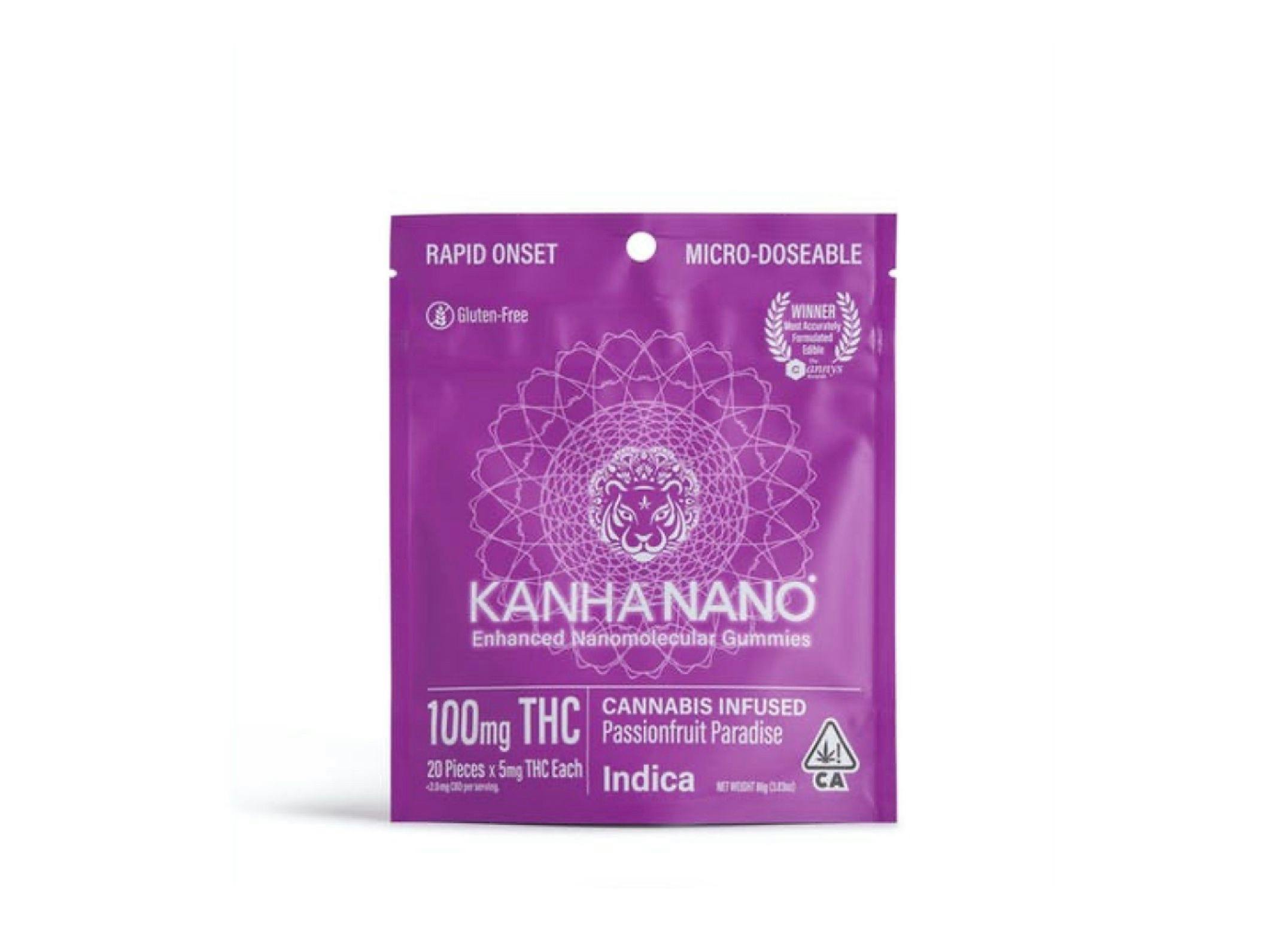 Kanha Gummies: Nano Passionfruit Paradise