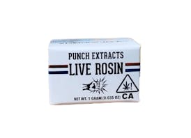 Punch Extracts Live Rosin Badder T1 Rainbow Maple 1g