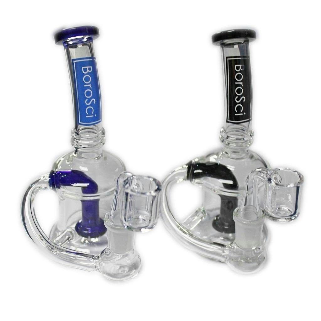 BoroSci - Glass Rig - Circ Recycler - 6"