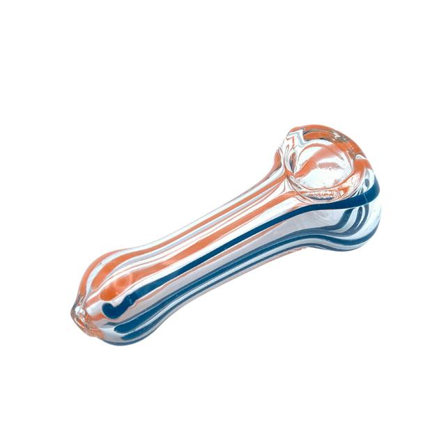 2.5" Spiral Glass Hand Pipe